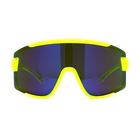 large shield sunglasses